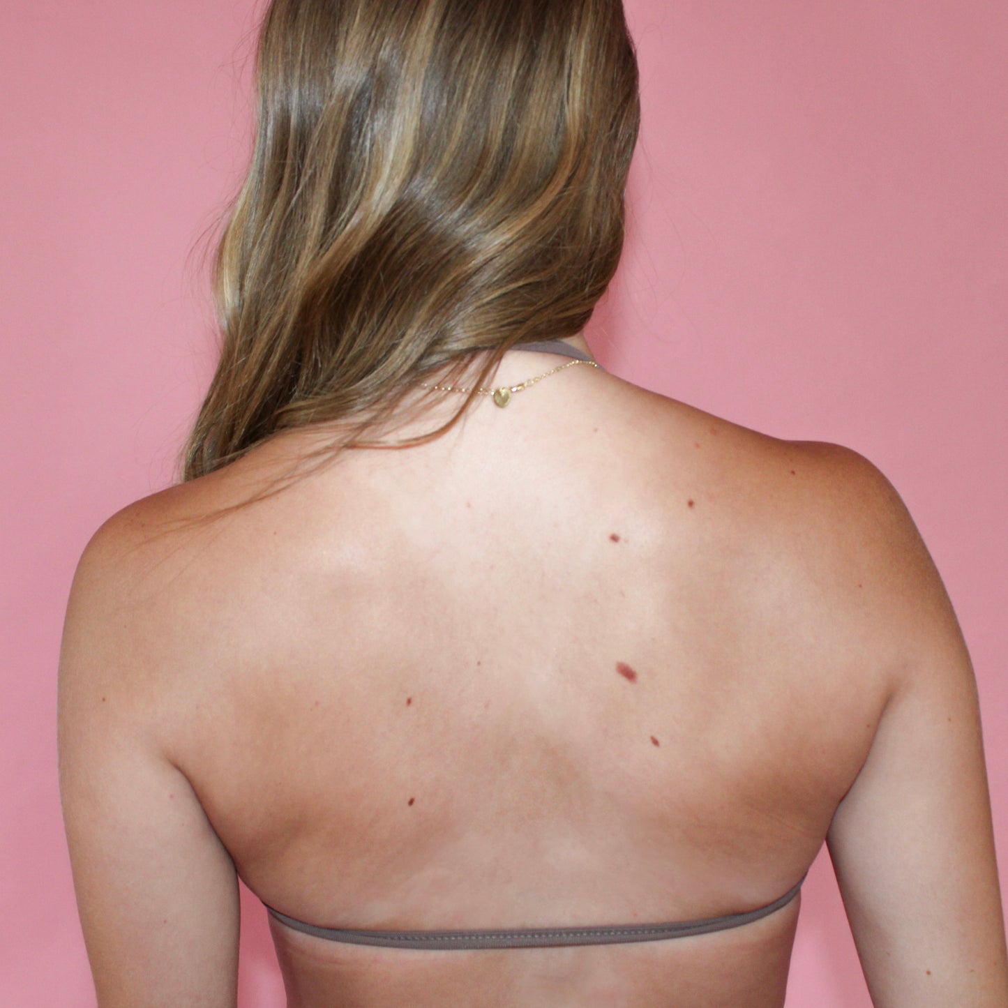 Halter Sports Bra (Coffee)