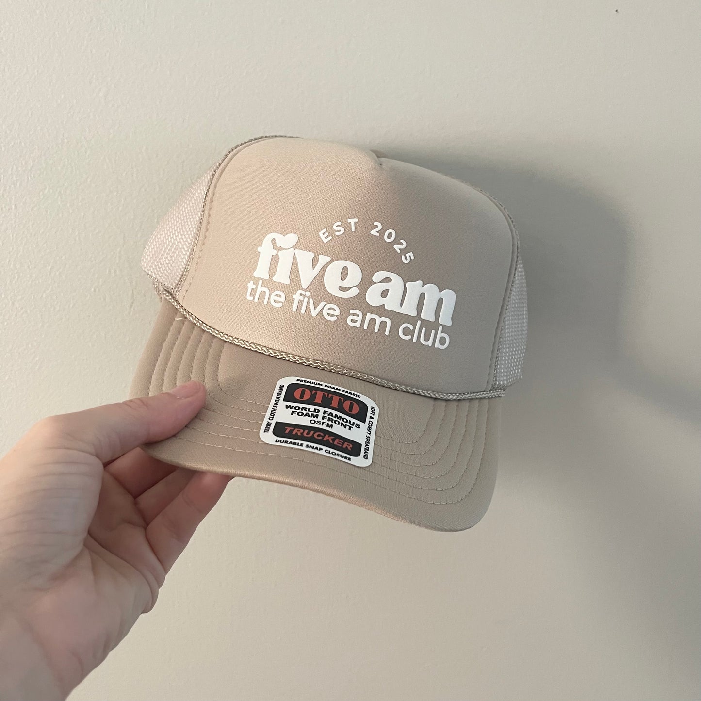 Trucker Hat (Beige)