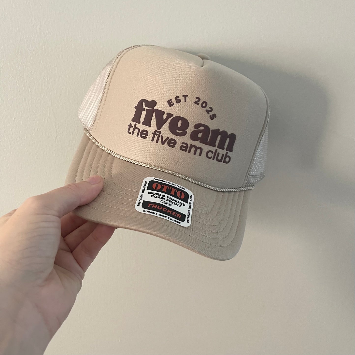 Trucker Hat (Beige)