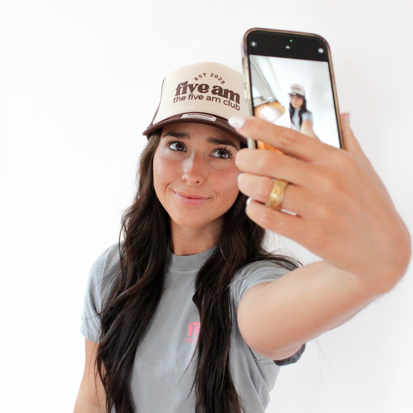 Trucker Hat (Brown)