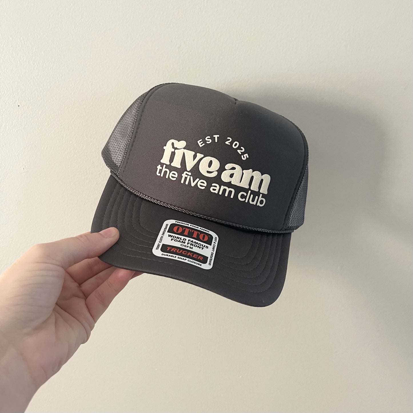 Trucker Hat (Charcoal)