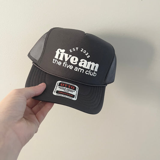 Trucker Hat (Charcoal)