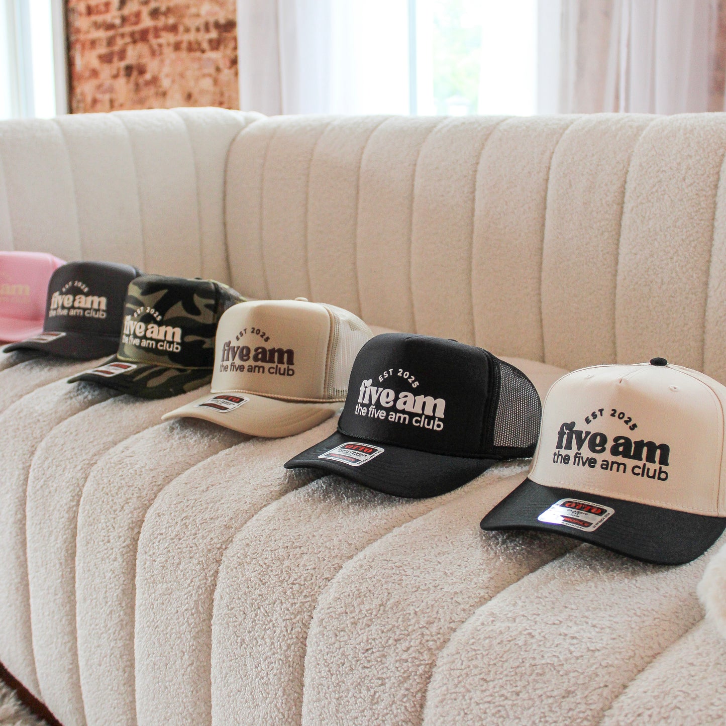 Trucker Hat (Beige)