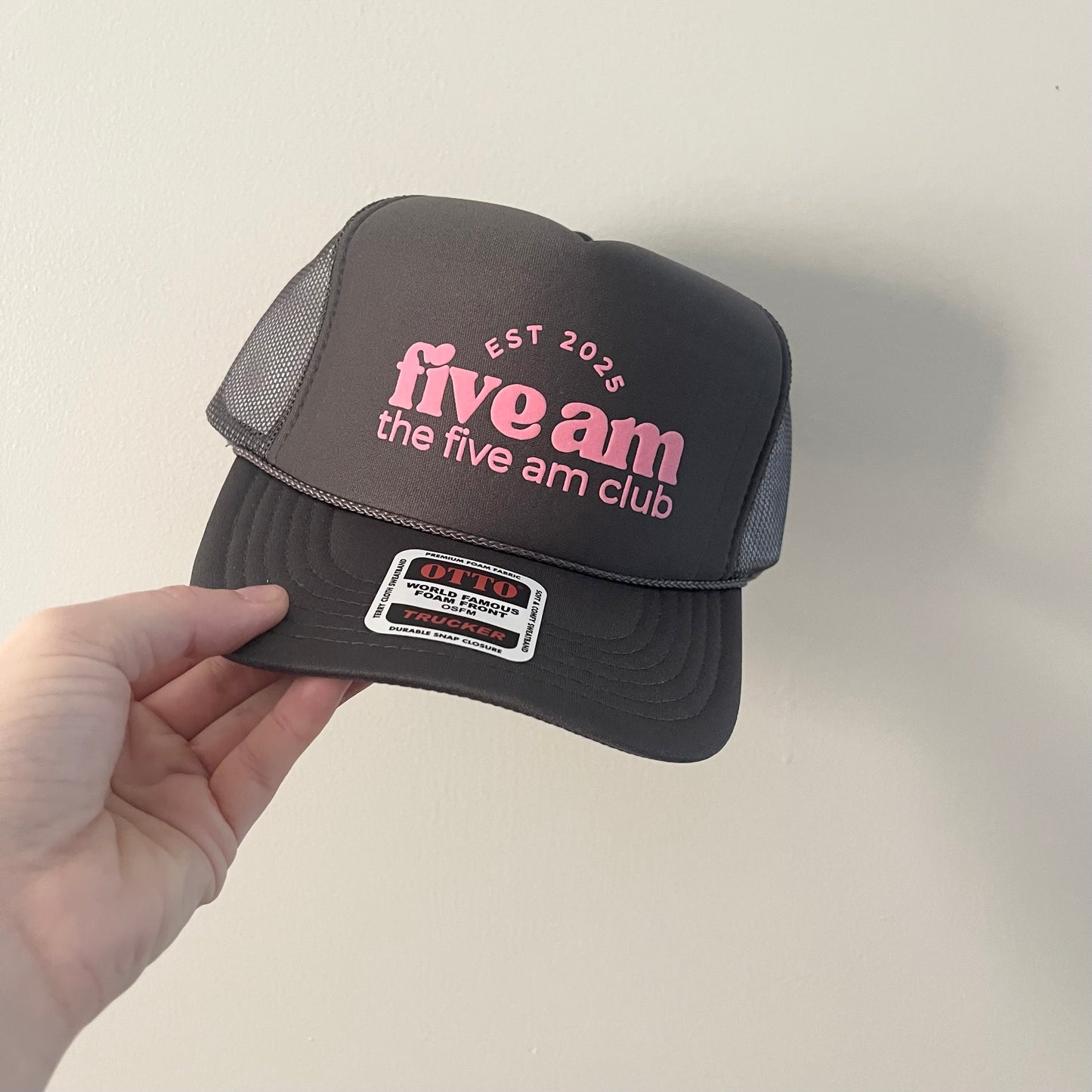 Trucker Hat (Charcoal)