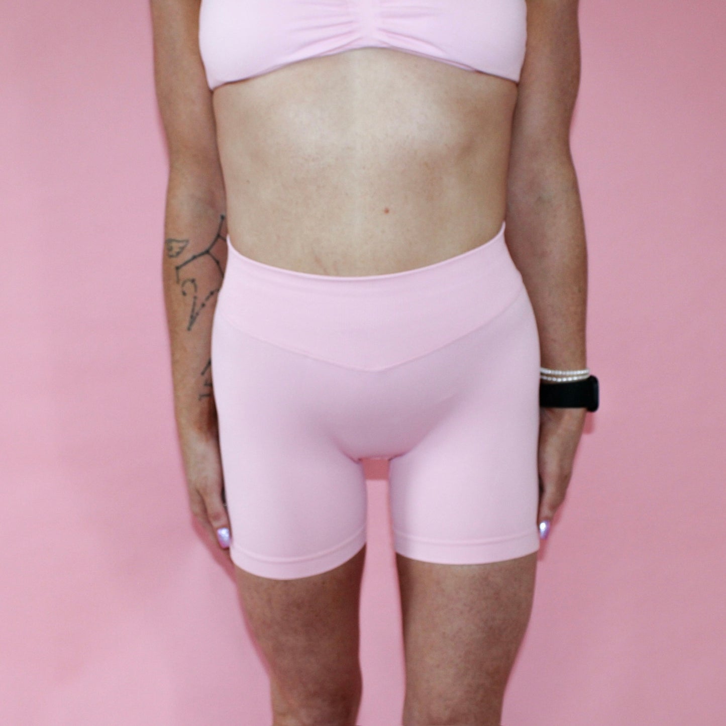 BBL Shorts (Light Pink)