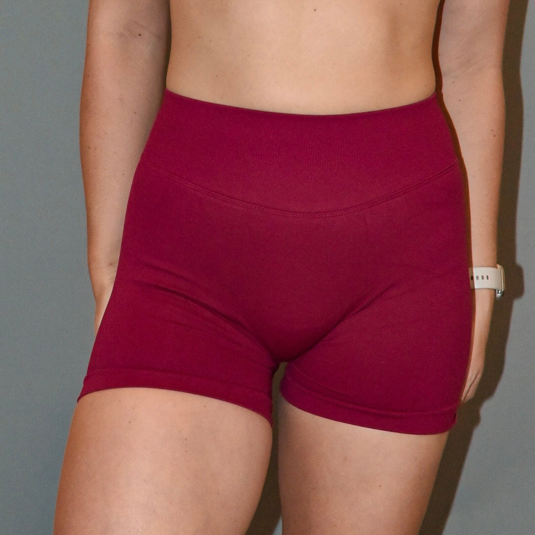Impact Shorts (Red/ Raspberry)