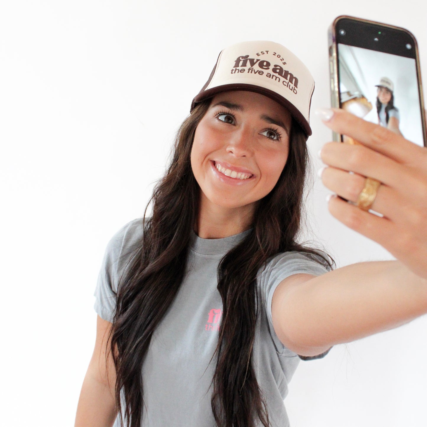 Trucker Hat (Brown)