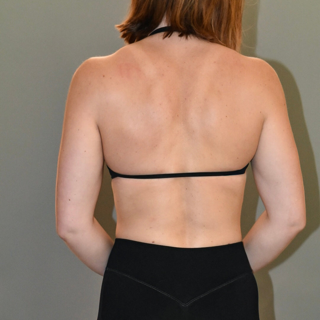 Halter Sports Bra (Reputation/ Black)