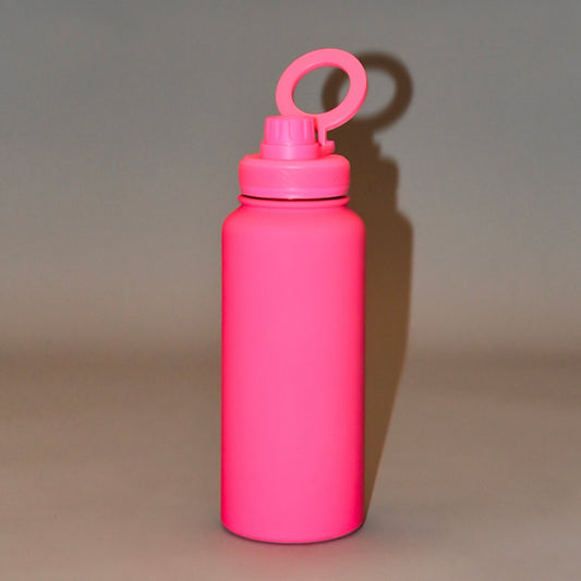 32 oz Mag Safe Water Bottle (Neon Pink)