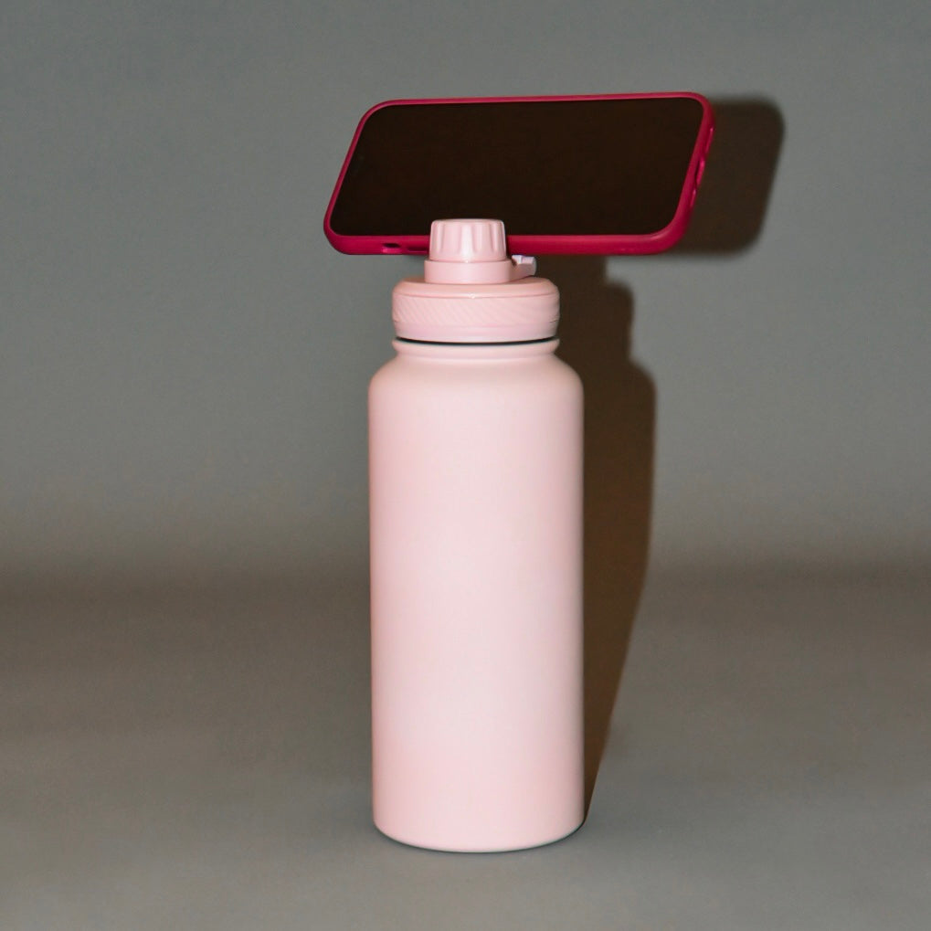 32 oz Mag Safe Water Bottle (Light Pink)